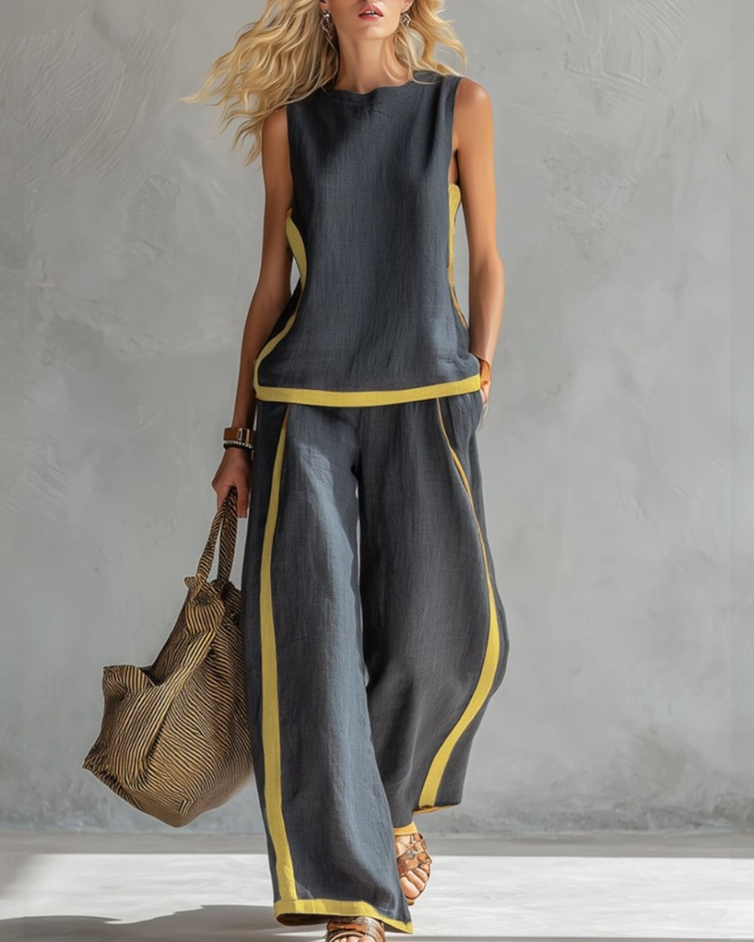 Leila | Conjunto Elegante Dos Piezas