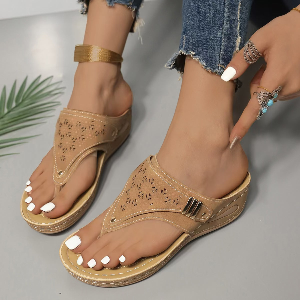 Archella | Sandalias de Cuña Confort & Sujeción