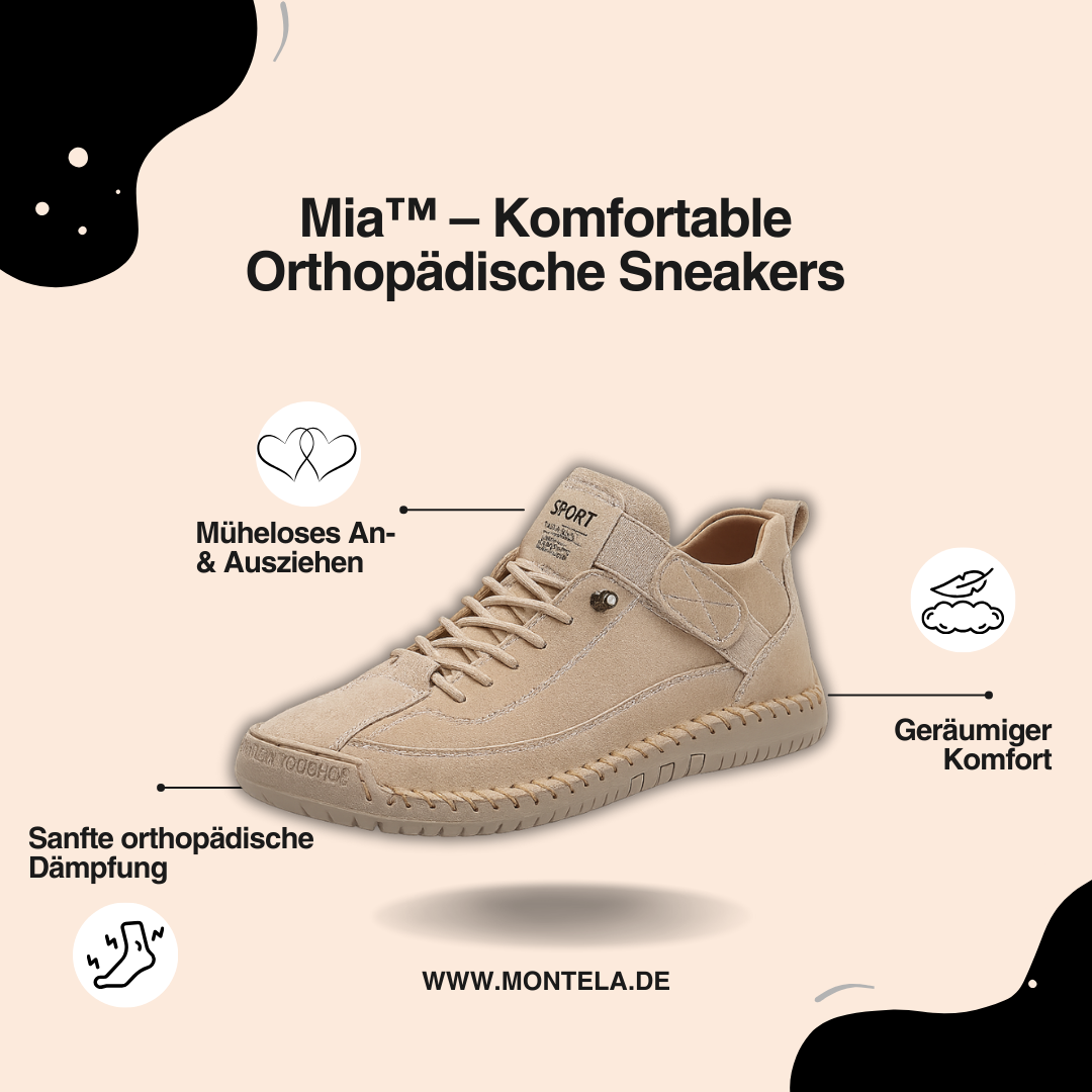 Mia™ – Zapatillas Ortopédicas Cómodas y Sin Dolor